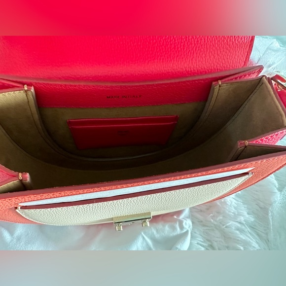 Authentic MCM Leather Patricia Colorblock Small Crossbody Bag Handbag NEW - Picture 10 of 13